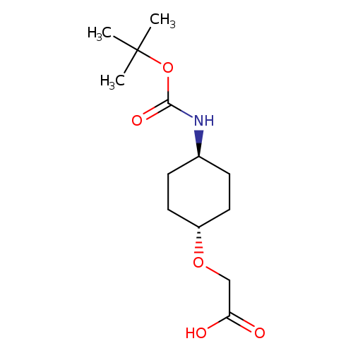 rac-2-{[(1r,4r)-4-{[(tert-butoxy)carbonyl]amino}cyclohexyl]oxy}acetic acid, trans