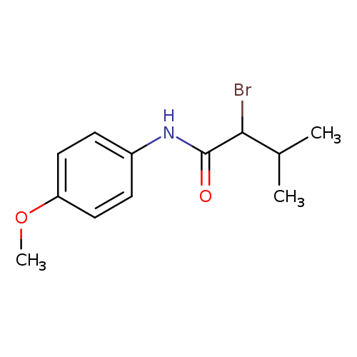 2-bromo-N-(4-methoxyphenyl)-3-methylbutanamide