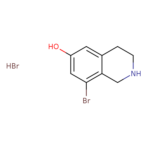 8-bromo-1,2,3,4-tetrahydroisoquinolin-6-ol hydrobromide
