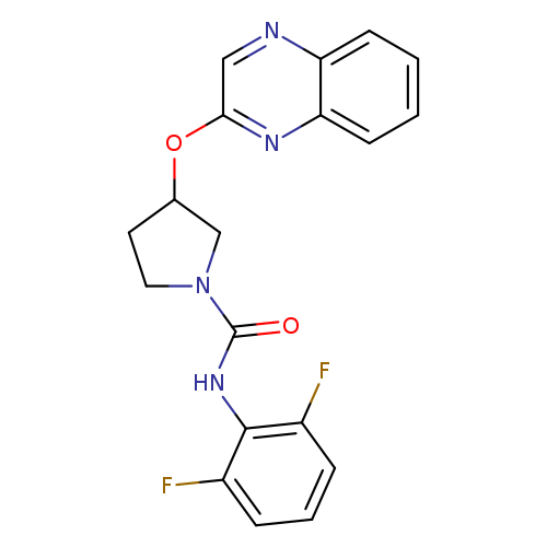 N-(2,6-difluorophenyl)-3-(quinoxalin-2-yloxy)pyrrolidine-1-carboxamide