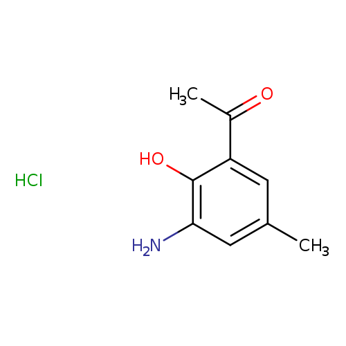 3-AMINO-2-HYDROXY-5-METHYL ACETYLBENZENE HCL