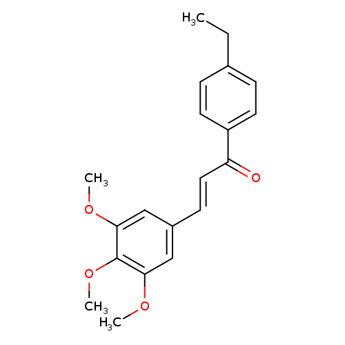 (2E)-1-(4-ethylphenyl)-3-(3,4,5-trimethoxyphenyl)prop-2-en-1-one