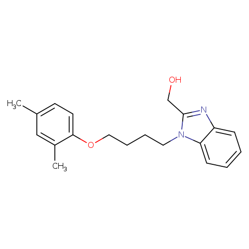 {1-[4-(2,4-dimethylphenoxy)butyl]-1H-1,3-benzodiazol-2-yl}methanol