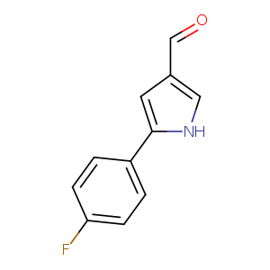 5-(4-Fluorophenyl)-1H-pyrrole-3-carboxaldehyde