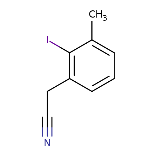 2-(2-iodo-3-methylphenyl)acetonitrile