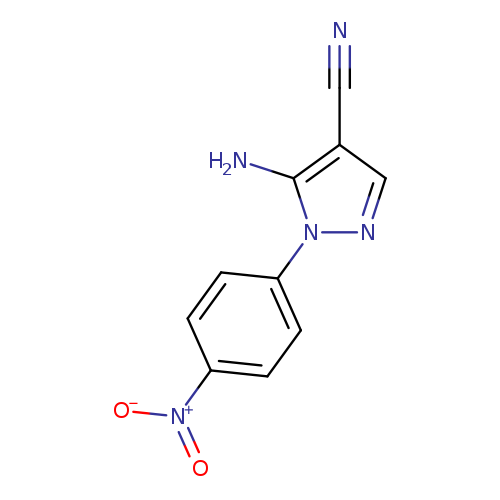 5-amino-1-(4-nitrophenyl)-1H-pyrazole-4-carbonitrile