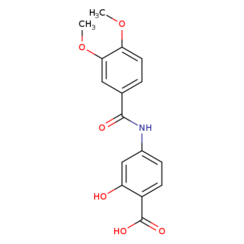 4-(3,4-dimethoxybenzamido)-2-hydroxybenzoic acid
