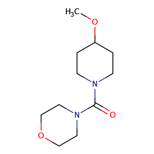 4-(4-methoxypiperidine-1-carbonyl)morpholine