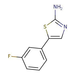 5-(3-fluorophenyl)-1,3-thiazol-2-amine