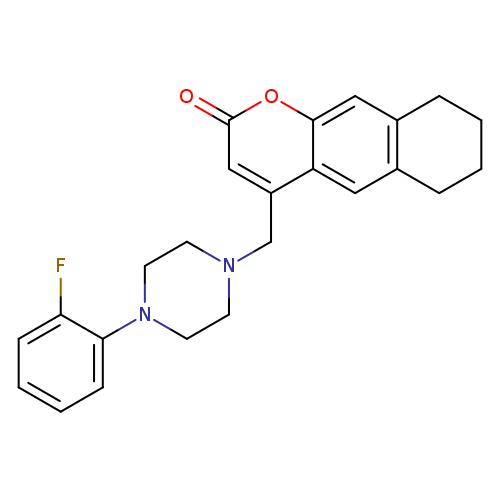 4-{[4-(2-fluorophenyl)piperazin-1-yl]methyl}-2H,6H,7H,8H,9H-cyclohexa[g]chromen-2-one