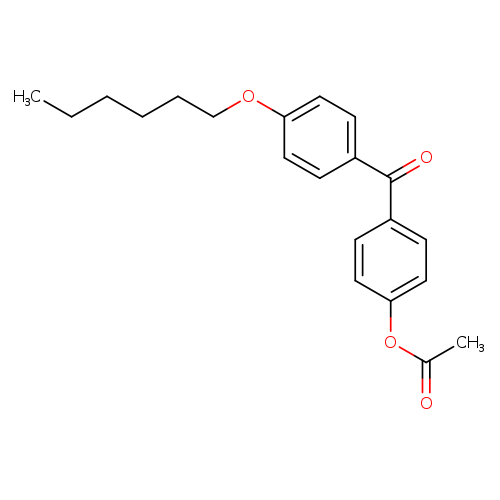 4-Acetoxy-4'-hexyloxybenzophenone