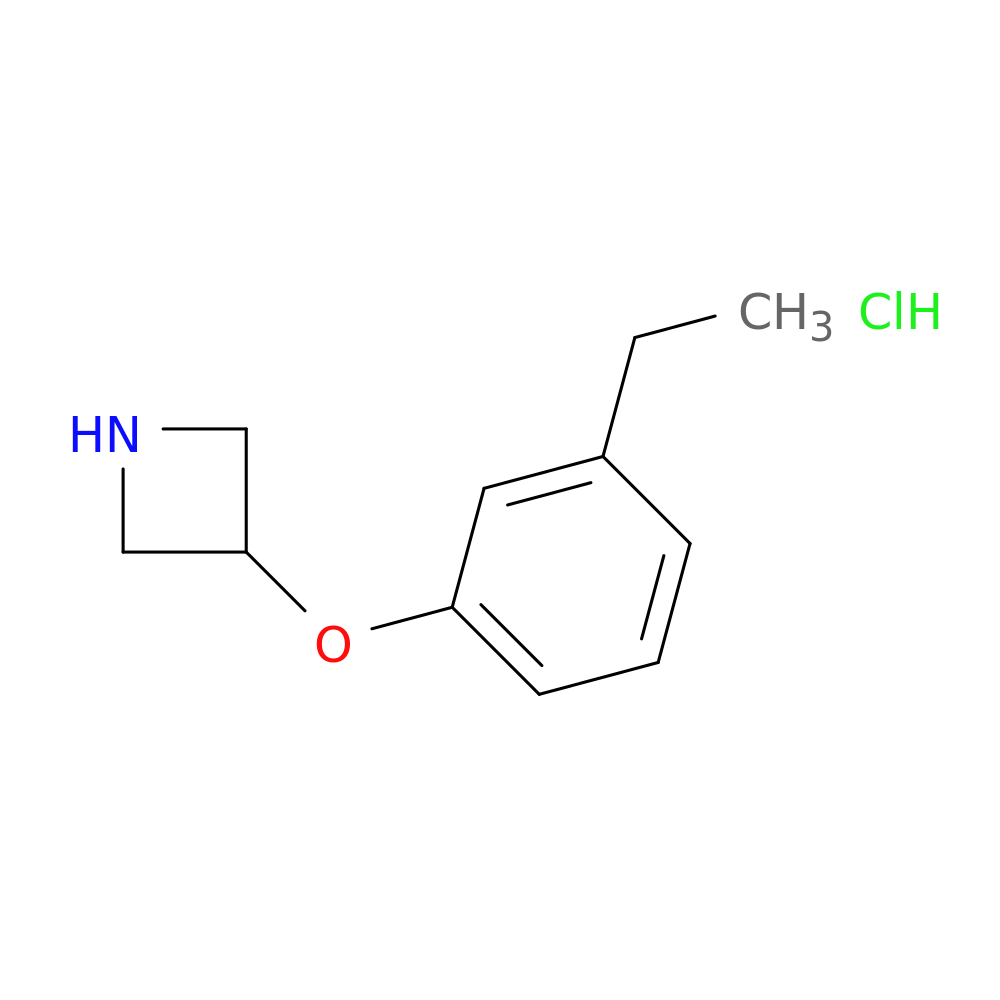 3-(3-Ethylphenoxy)azetidine hydrochloride