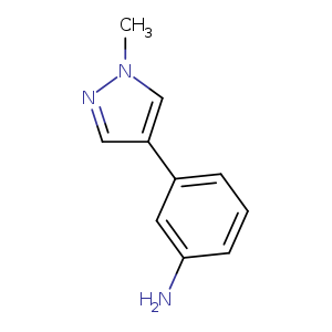 3-(1-methyl-1H-pyrazol-4-yl)aniline