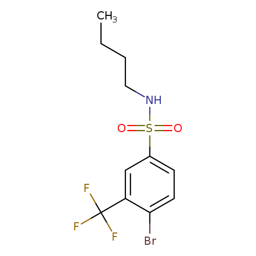 4-Bromo-N-butyl-3-(trifluoromethyl)benzenesulfonamide