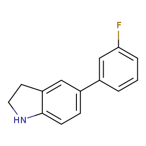 5-(3-fluorophenyl)-2,3-dihydro-1H-indole