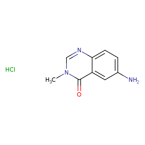 6-Amino-3-methylquinazolin-4(3H)-one hydrochloride