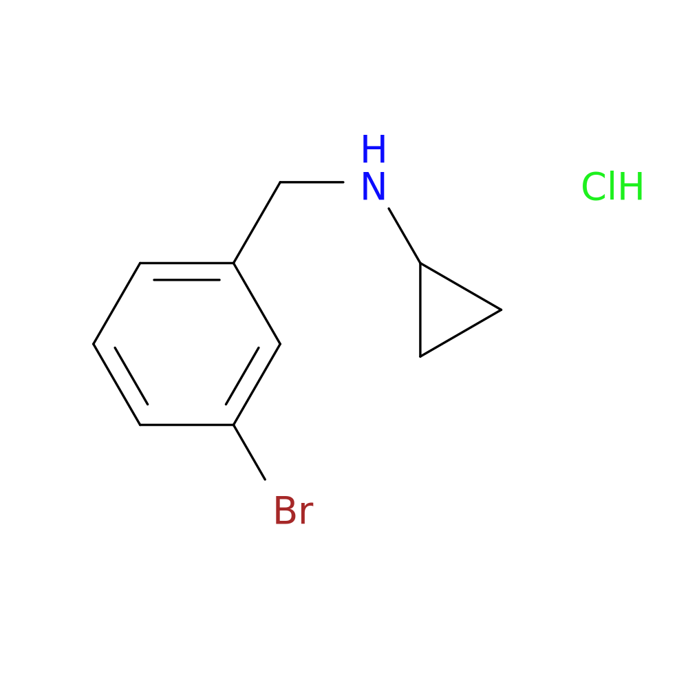 N-(3-Bromobenzyl)cyclopropanamine hydrochloride