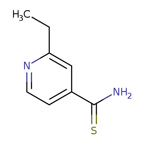 4-Pyridinecarbothioamide, 2-ethyl-