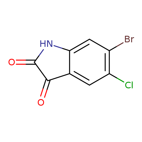6-Bromo-5-chloro-1h-indole-2,3-dione