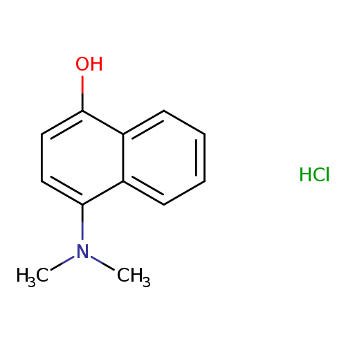 4-(dimethylamino)naphthalen-1-ol hydrochloride