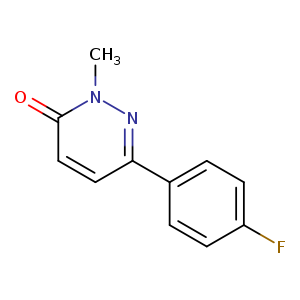 6-(4-fluorophenyl)-2-methyl-2,3-dihydropyridazin-3-one