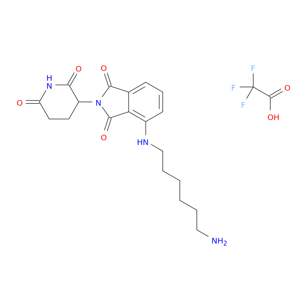Thalidomide-NH-C6-NH2 (TFA)