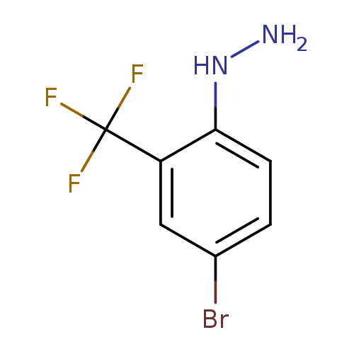 [4-Bromo-2-(trifluoromethyl)phenyl]hydrazine