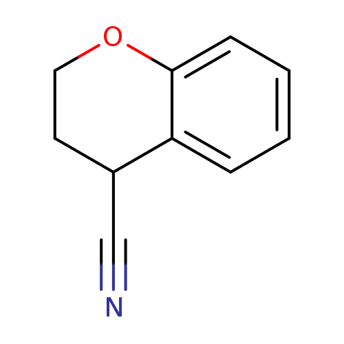 3,4-dihydro-2H-1-benzopyran-4-carbonitrile