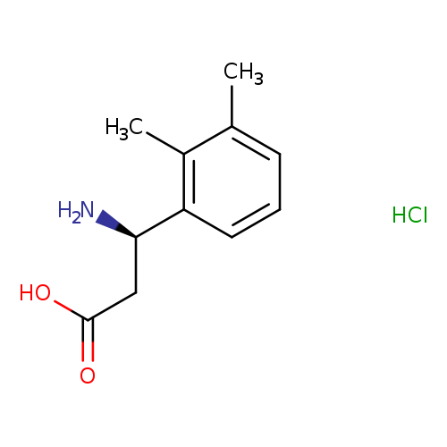 (3R)-3-Amino-3-(2,3-dimethylphenyl)propanoic acid hydrochloride