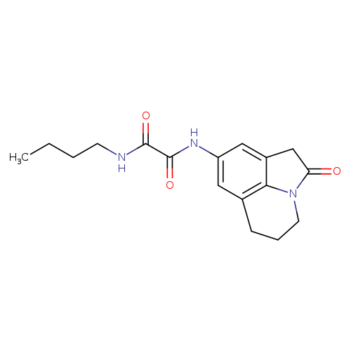 N-butyl-N'-{2-oxo-1-azatricyclo[6.3.1.0^{4,12}]dodeca-4,6,8(12)-trien-6-yl}ethanediamide