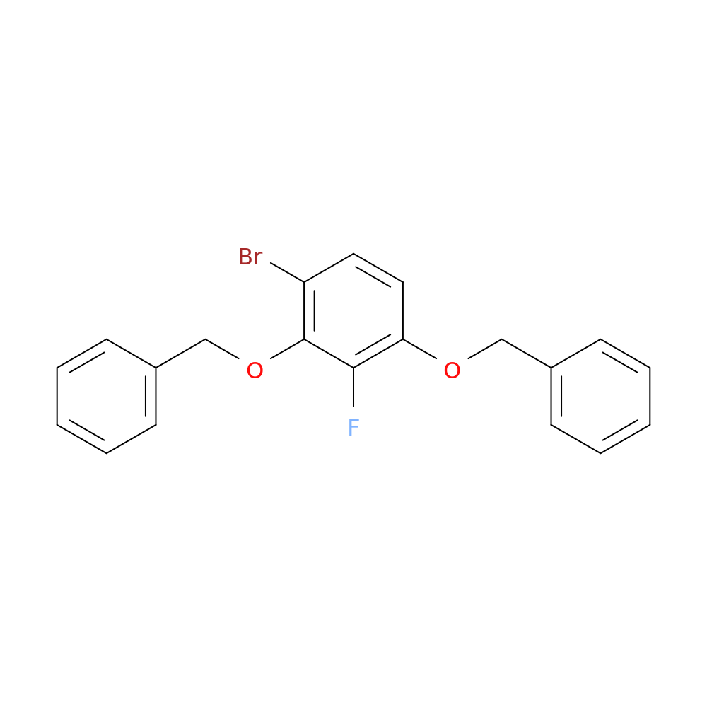 (((4-Bromo-2-fluoro-1,3-phenylene)bis(oxy))bis(methylene))dibenzene