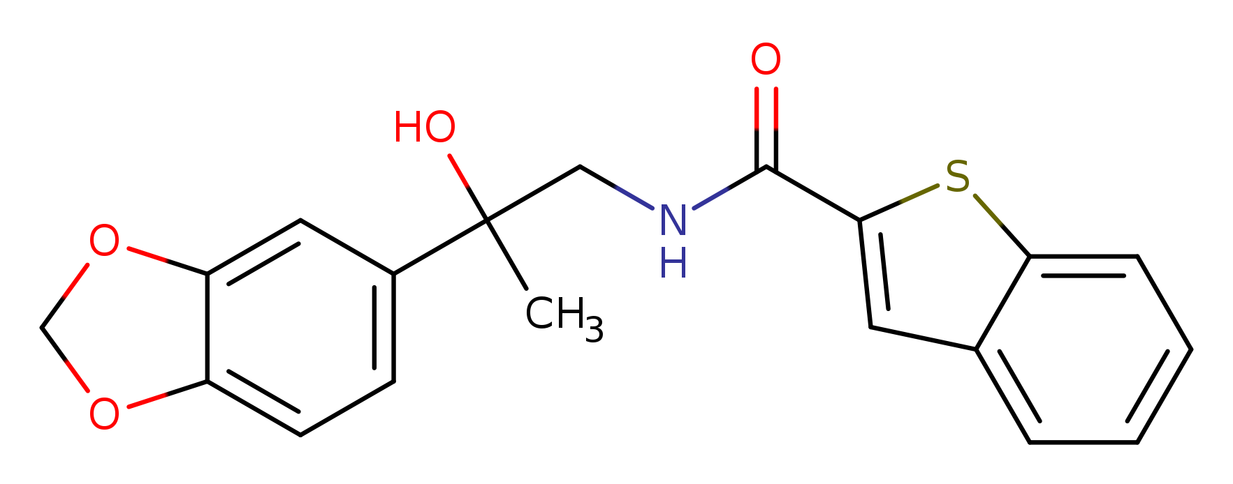 N-[2-(2H-1,3-benzodioxol-5-yl)-2-hydroxypropyl]-1-benzothiophene-2-carboxamide