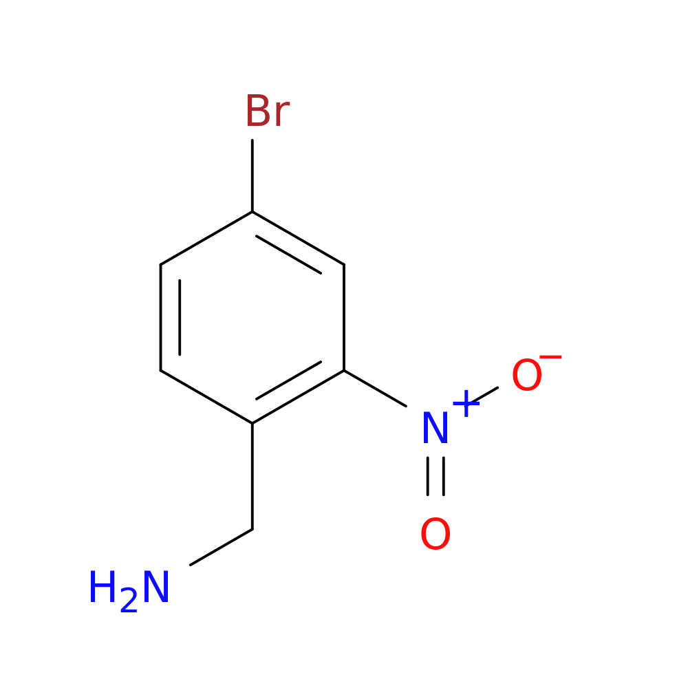 (4-Bromo-2-nitrophenyl)methanamine