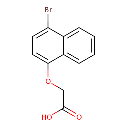 2-(4-broMonaphthalen-1-yloxy)acetic acid
