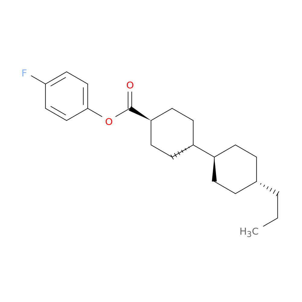 rel-4-Fluorophenyl (1r,1's,4R,4'R)-4'-propyl-[1,1'-bi(cyclohexane)]-4-carboxylate