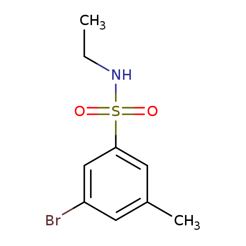 N-Ethyl 3-bromo-5-methylbenzenesulfonamide