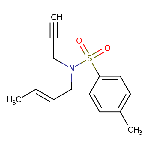 Benzenesulfonamide, N-(2E)-2-butenyl-4-methyl-N-2-propynyl-