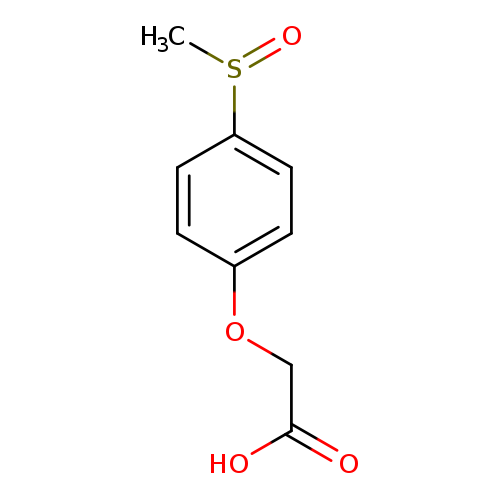 2-(4-(Methylsulfinyl)phenoxy)acetic acid