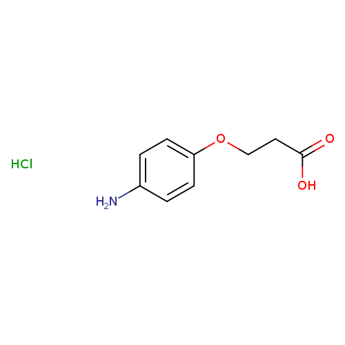 3-(4-aminophenoxy)propanoic acid hydrochloride