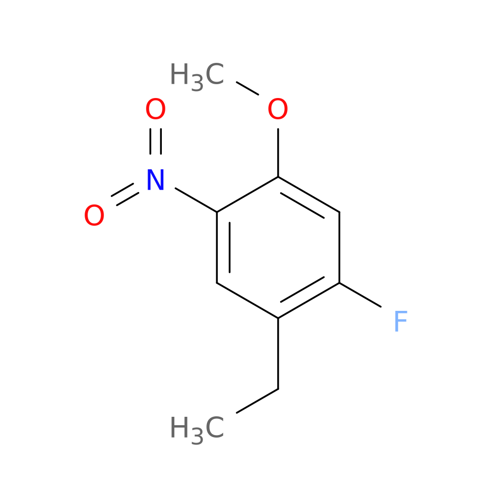 1-Ethyl-2-fluoro-4-methoxy-5-nitrobenzene