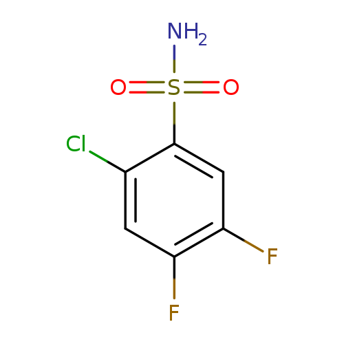 2-CHLORO-4,5-DIFLUOROBENZENESULFONAMIDE