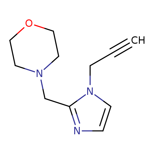4-{[1-(prop-2-yn-1-yl)-1H-imidazol-2-yl]methyl}morpholine