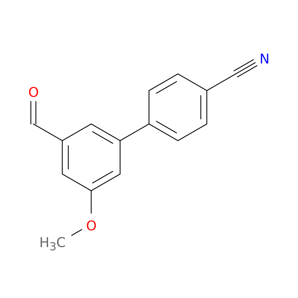 4-(3-Formyl-5-methoxyphenyl)benzonitrile