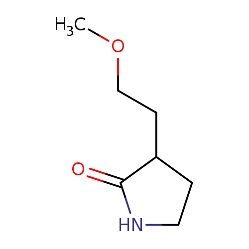 3-(2-methoxyethyl)pyrrolidin-2-one