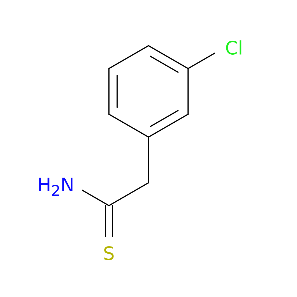 2-(3-Chlorophenyl)ethanethioamide