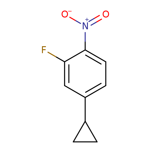 4-Cyclopropyl-2-fluoro-1-nitrobenzene