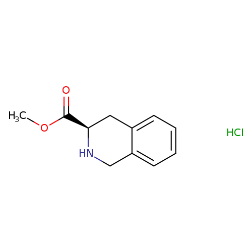3-Isoquinolinecarboxylic acid, 1,2,3,4-tetrahydro-, methyl ester, hydrochloride, (3R)- (9CI)