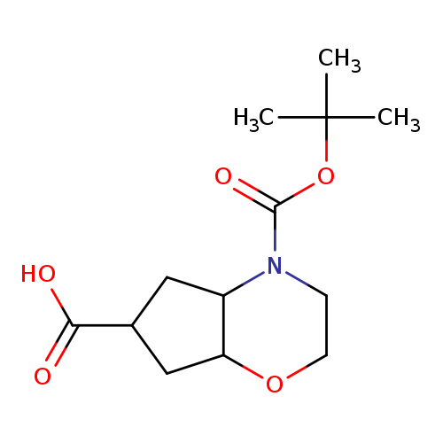 4-[(tert-butoxy)carbonyl]-octahydrocyclopenta[b][1,4]oxazine-6-carboxylicacid