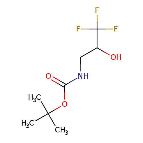 Carbamic acid, N-(3,3,3-trifluoro-2-hydroxypropyl)-, 1,1-dimethylethyl ester