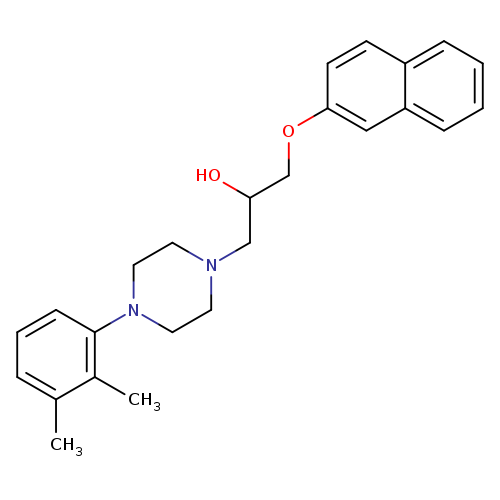 1-[4-(2,3-dimethylphenyl)piperazin-1-yl]-3-(naphthalen-2-yloxy)propan-2-ol